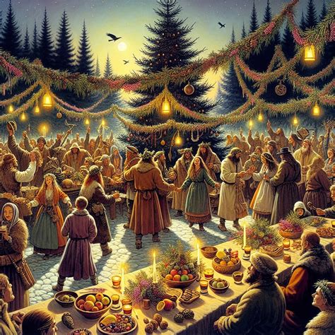 The Pagan Roots of Christmas Feasting: From Wassail to Roast